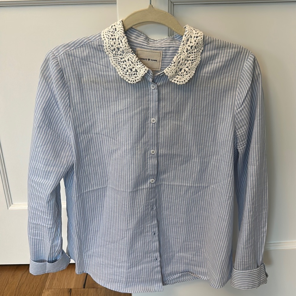 Cotton button down shirt
